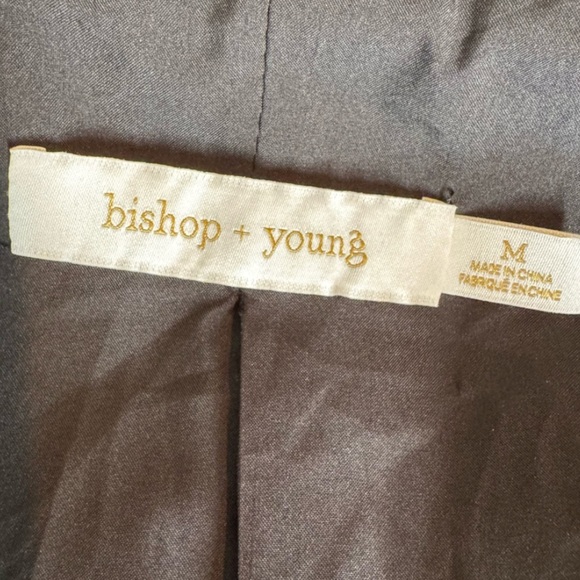 BISHOP + YOUNG Sequin Steal the Night Blazer Black Size M - Picture 9 of 10